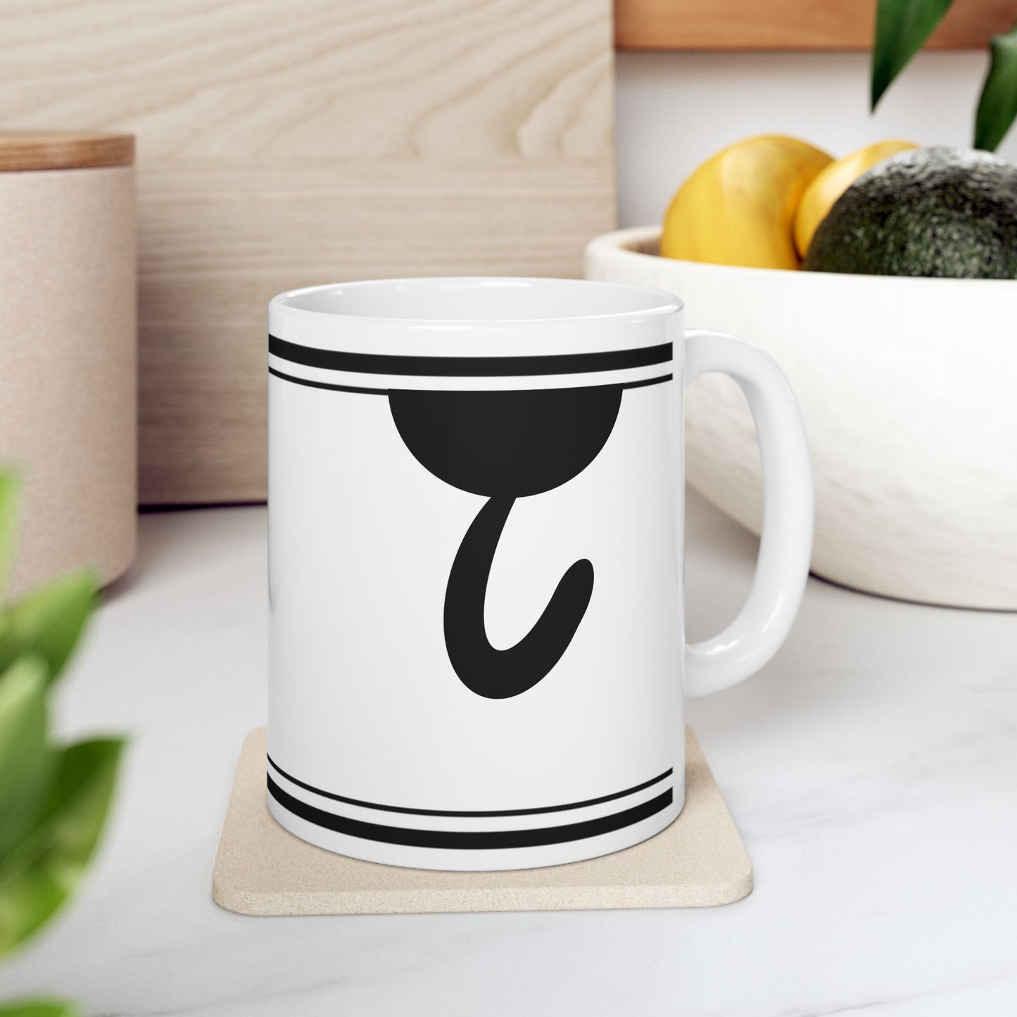 Quirky Cat Ceramic Mug
