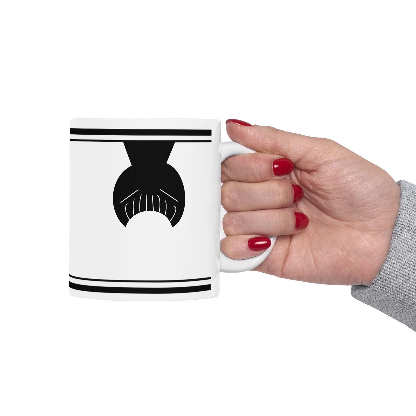 Whimsical Fish Ceramic Mug
