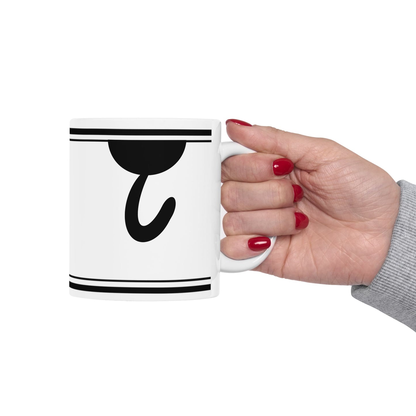 Quirky Cat Ceramic Mug