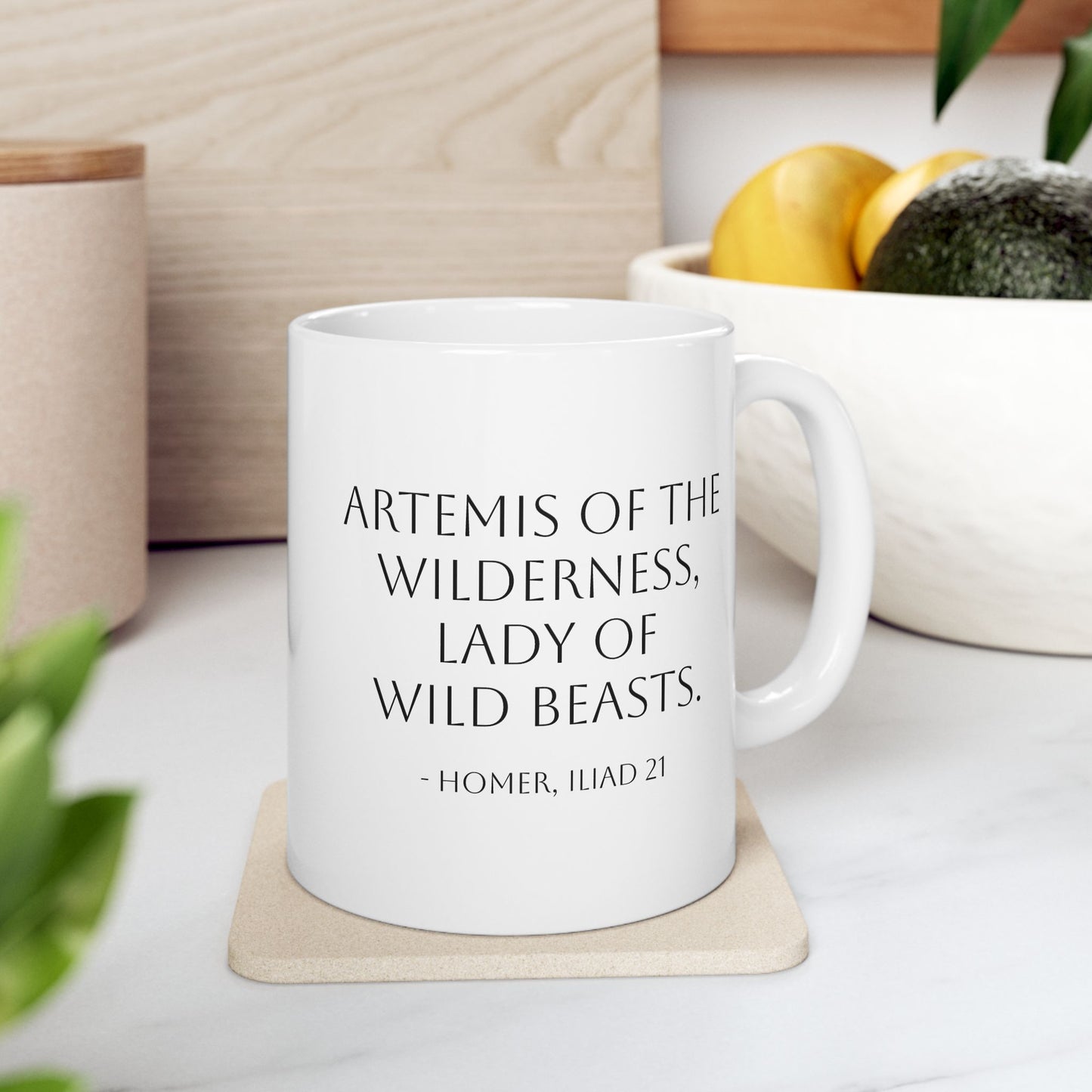 Artemis Goddess Ceramic Mug