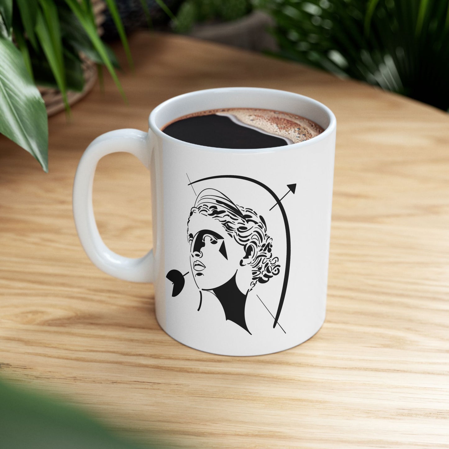 Artemis Goddess Ceramic Mug